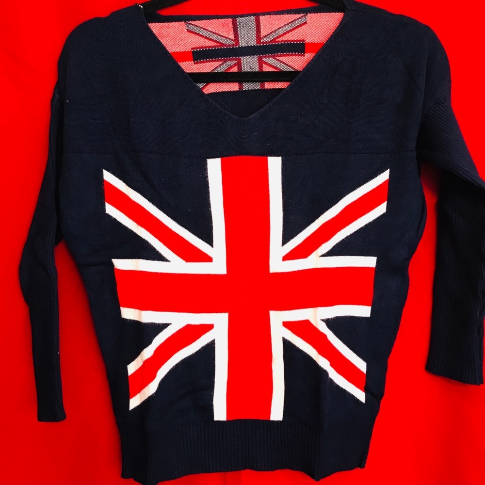 Sweater with Union Jack